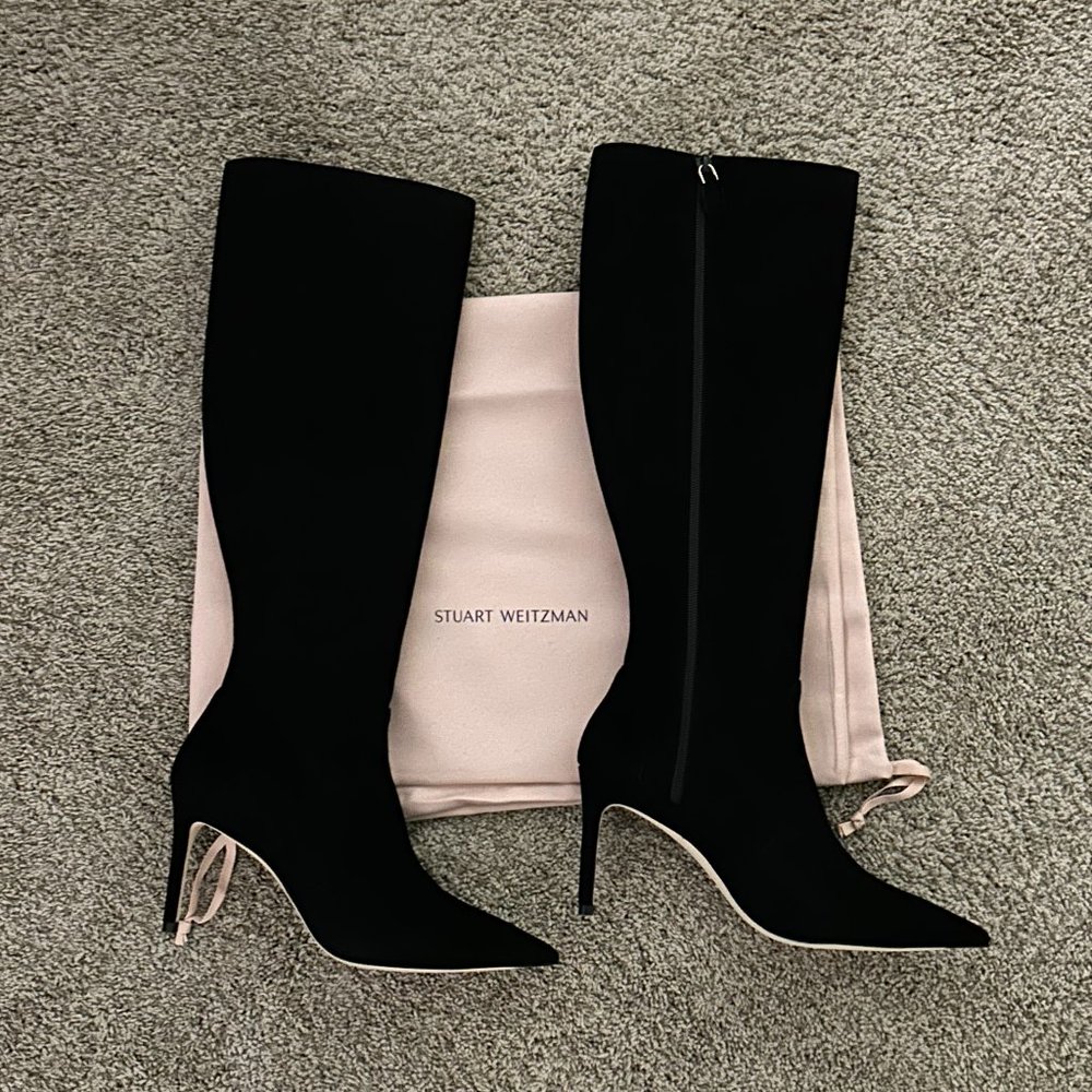 Stuart Weitzman Suede Knee High Boots